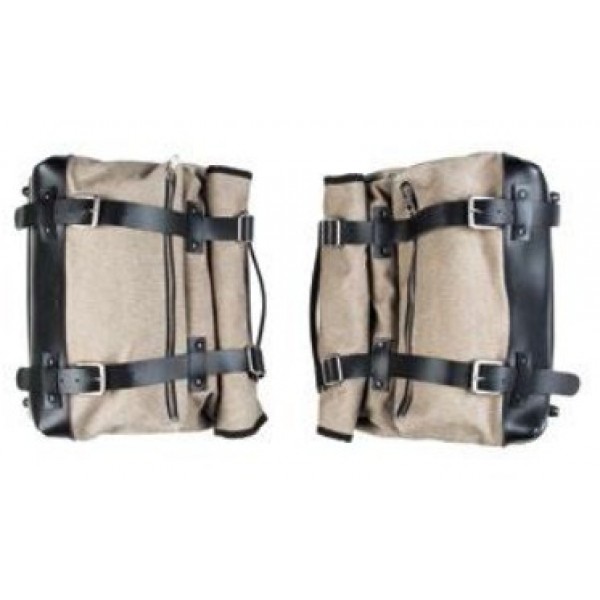 Moto Guzzi σετ Πλαϊνών Σάκων Canvas για V85 ΒΑΛΙΤΣΕΣ / ΒΑΣΕΙΣ / TANKBAG